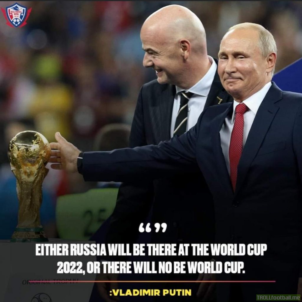 Putin on the world cup 2022