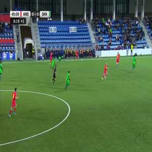 Andorra 1-0 Saint Kitts and Nevis - Jordi Alaez 45'+1'