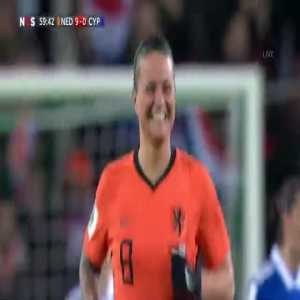 Netherlands W [9] - 0 Cyprus W - Sherida Spitse 60’ (Great Goal)