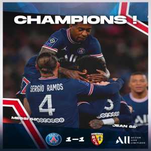 [OFFICIAL] PSG are the 2021-2022 Ligue 1 Champions!