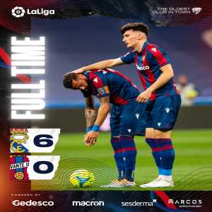 [Levante] have been relegated from LaLiga