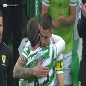 [Sky Sports Scotland] Nir Bitton comes on for his final Celtic appearance. Almost more tears.
