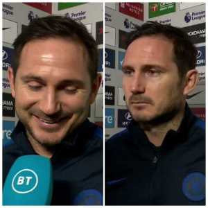 [Sevilla] I was hoping we’d be in the Europa League because we’re Europa League merchants you know *chuckles* but no seriously we’re very happy to be in the Champions League (Lampard images)