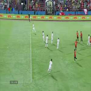 U23 Timor Leste offside trap vs U23 Vietnam