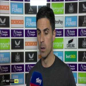 Arteta: "Newcastle deserved to win comfortably. They were much better than us the whole game. We had nothing in the game." | Post-Match Interview