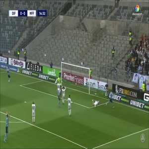 Djurgårdens IF [1] - 0 Malmö FF - Chalus 15' OG