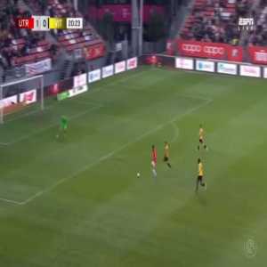 Utrecht 2-0 Vitesse - Sander van de Streek 21'