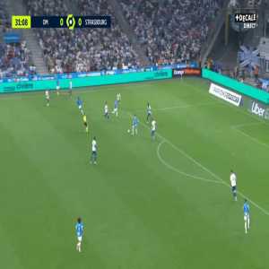 Marseille 1-0 Strasbourg - Gerson 32'