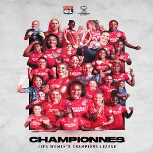 [OL Féminin] Olympique Lyonnais Féminin are 2021-2022 UEFA Women's Champions League Winners