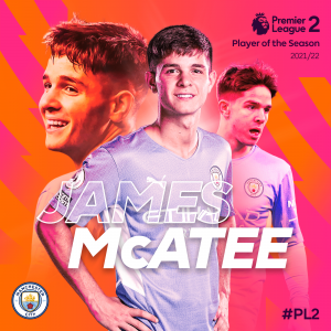 [PL Youth] Manchester City's James McAtee is named PL2 player of the season!