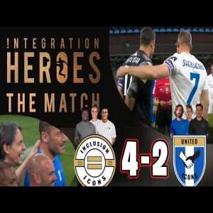 [Highlights] Integration Heroes match 4-2. Feauturing Maicon, Sneijder, Pirlo, Totti, Dybala, Inzaghi, Kluivert, Zanetti, Seedorf, Eto'o, Shevchenko and many more.