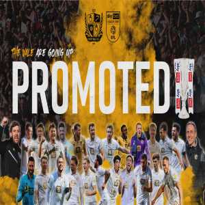 [Port Vale] Port Vale promoted to EFL League One!