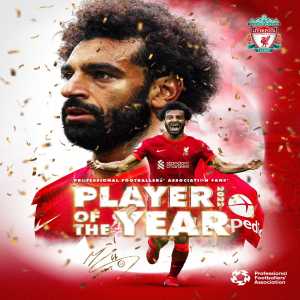 [LFC] The PFA Premier League Fans’ Player of the Year! Congratulations, Mo Salah