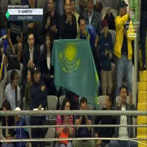 Kazakhstan 1-0 Azerbaijan - Abat Aymbetov 50'