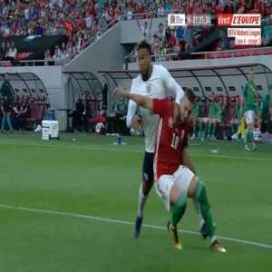 Hungary 1-0 England - Dominik Szoboszlai penalty 66'