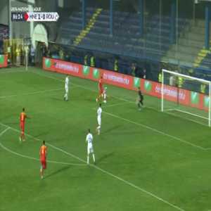 Montenegro 2-0 Romania - Marko Vukcevic 87'