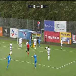 Iceland U21 3-0 Cyprus U21 - Kristall Mani Ingason 57'