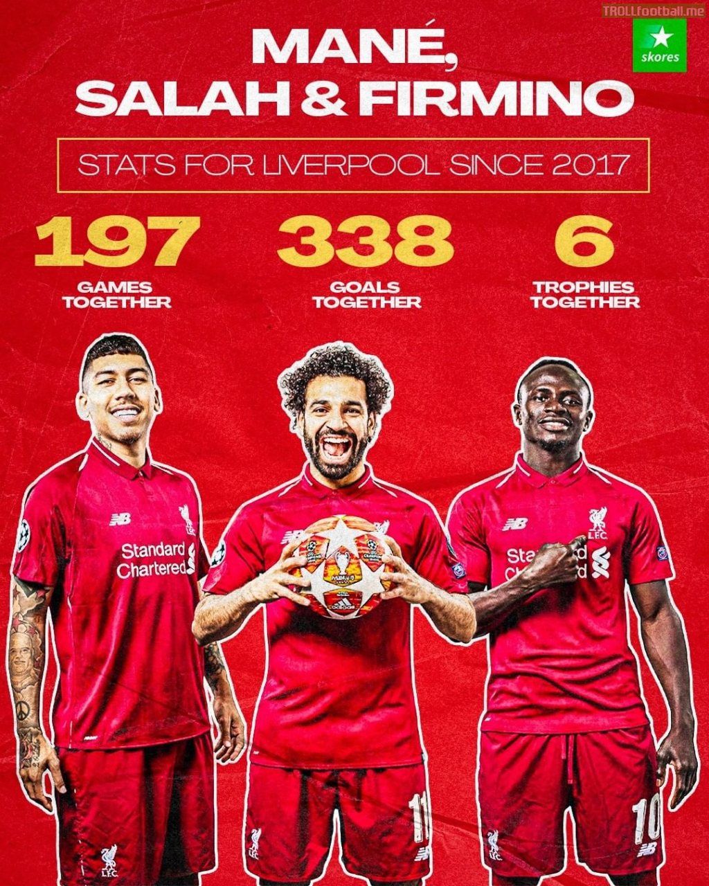 [Skores] Mane, Salah & Firmino Stats For Liverpool Since 2017