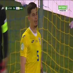 Italy U19 [2]-1 Romania U19 - Cristian Volpato 68'