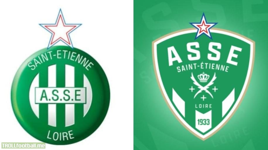 AS Saint-Étienne's new badge