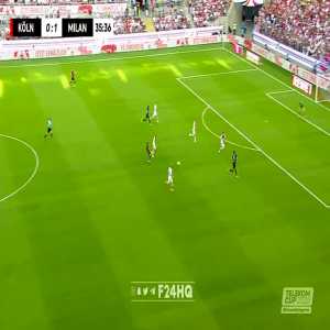 1. FC Köln 0-[2] AC Milan - Olivier Giroud 36’ [Great goal]