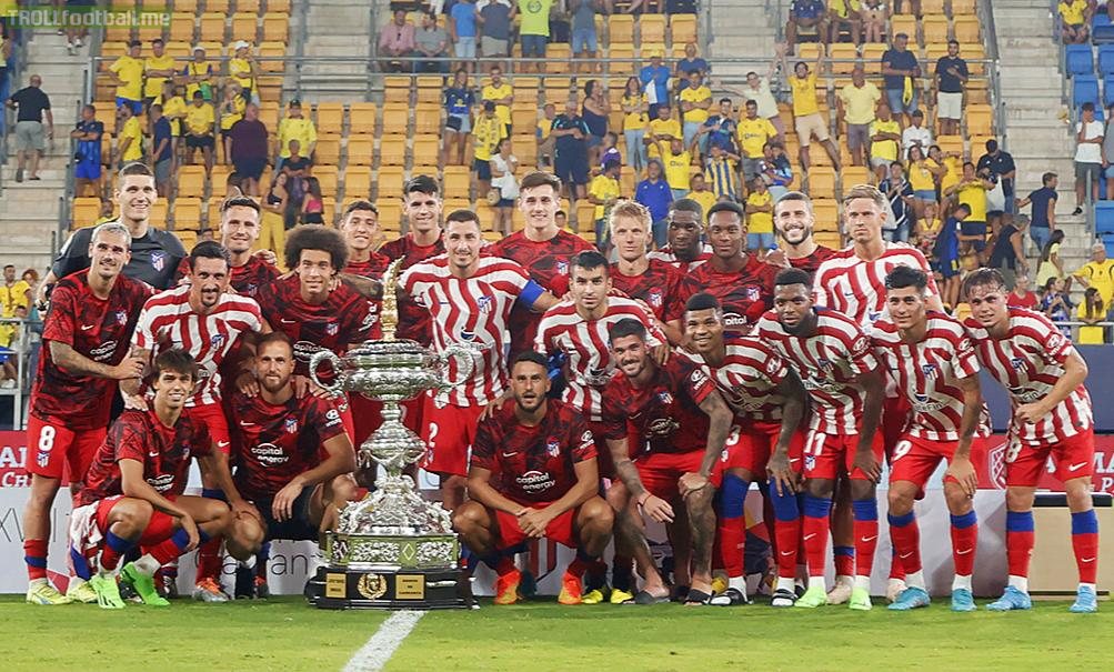 Atletico Madrid have won the Carranza trophy after beating Cádiz 1-4