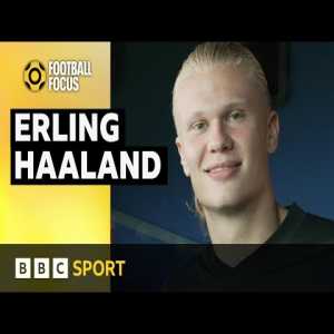 BBC Interview: Haaland discuss the art of goal scoring with Alan Shearer.