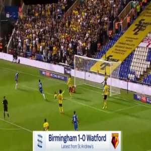 Birmingham 1-0 Watford - George Hall 19'