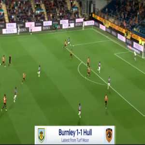 Burnley [1]-1 Hull - Jay Rodriguez 34'
