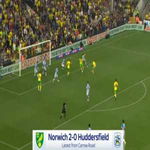 Norwich 2-0 Huddersfield - Danel Sinani 16'