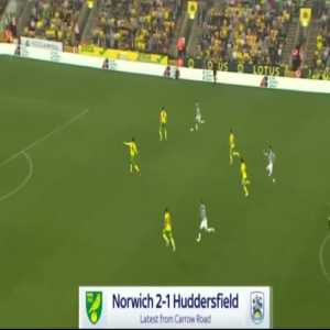 Norwich 2-[1] Huddersfield - Patrick Jones 81'