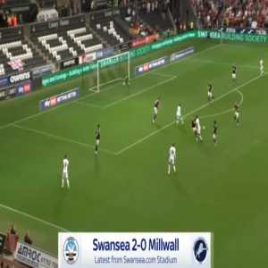 Swansea 2-0 Millwall - Michael Obafemi 12'