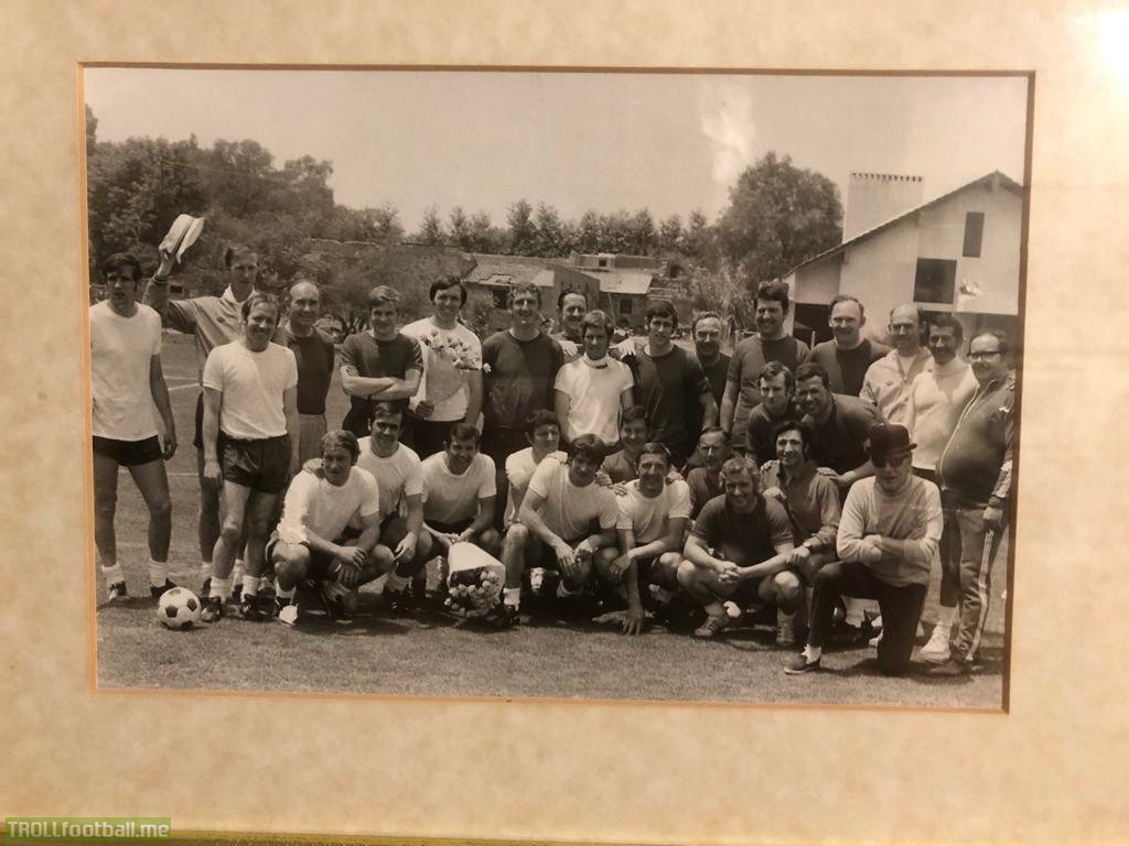 Sir Alf Ramsey in Mexico - can anyone pick him out and identify anyone else?