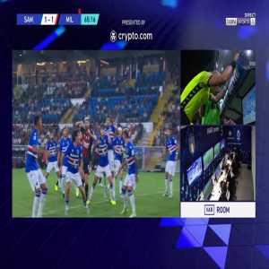 Sampdoria 1-[2] Milan - Olivier Giroud penalty 66'