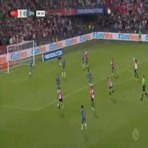 Feyenoord 2-0 Sparta Rotterdam - Javairo Dilrosun 35'