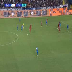 Empoli [1]-1 Roma - Filippo Bandinelli 44'