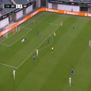 Gent 2-0 Shamrock Rovers - Vadis Odjidja-Ofoe 18'