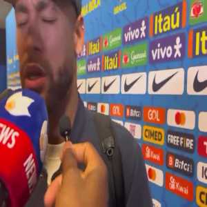 Reporter asks Neymar how is your relationship with Mbappe, he says “With Kylian? I don’t answer this” and walks out of the room