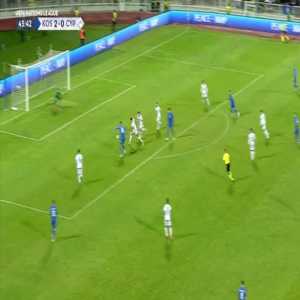 Kosovo 3-0 Cyprus - Elbasan Rashani 47'