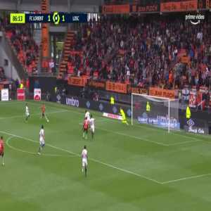 Lorient [2]-1 Lille - Theo Le Bris 87'