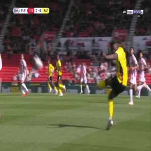 Stoke 0-1 Watford - Ismaila Sarr 12'