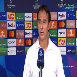 Julen Lopetegui on Movistar: "Really difficult moment for my feelings... I feel very thankful to Sevilla, to the fanbase, to all the players that have given me three beautiful seasons, but then I also feel sadness for leaving a team that I love and no doubt will always be in my heart"