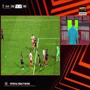 Crvena Zvezda 1-0 Ferencvaros - Guelor Kanga penalty 27'
