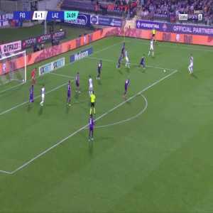 Fiorentina 0-2 Lazio - Mattia Zaccagni 25'