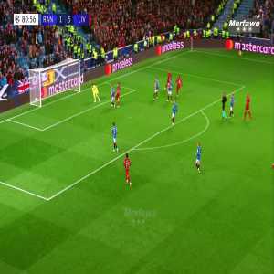 Rangers 1 - [6] Liverpool - Mohamed Salah 82'