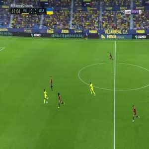 Villarreal 1-0 Osasuna - Arnaut Danjuma 42'