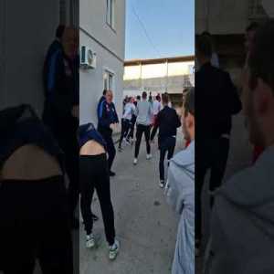 Zrinjski coach Sergej Jakirović involved in a brawl after the match Leotar - Zrinjski yesterday