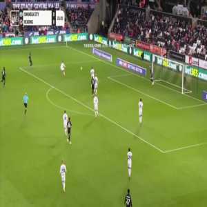 Swansea 0-1 Reading - Yakou Meite 26'