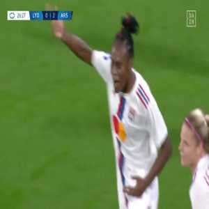 Lyon W [1] - 2 Arsenal W - Melvine Malard 27’