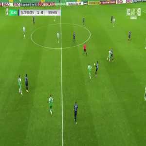 Paderborn 2-0 Bremen - Sirlord Conteh 43'